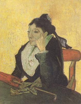Vincent Van Gogh L'Arlesienne:Madame Ginoux wtih Books (nn04) Sweden oil painting art